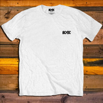 Тениска AC/DC - For Those About To Rock - white