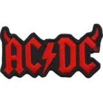 Нашивка AC/DC - Horns Logo Cut Out