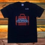 Тениска Annie V - Station Unknown - black