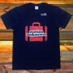 Тениска Annie V - Station Unknown - blue