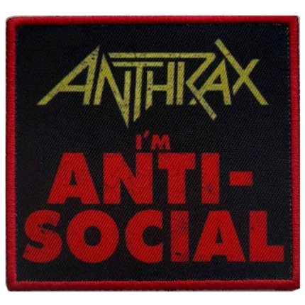 Нашивка Anthrax - Antisocial