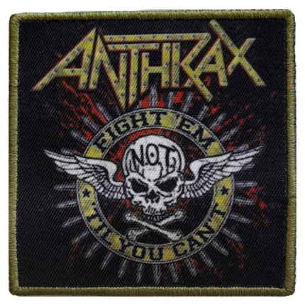 Нашивка Anthrax - Fight 'Em