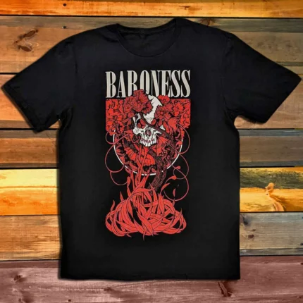 Тениска Baroness - Fleur Skull