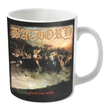 Керамична Чаша Bathory - Blood Fire Death