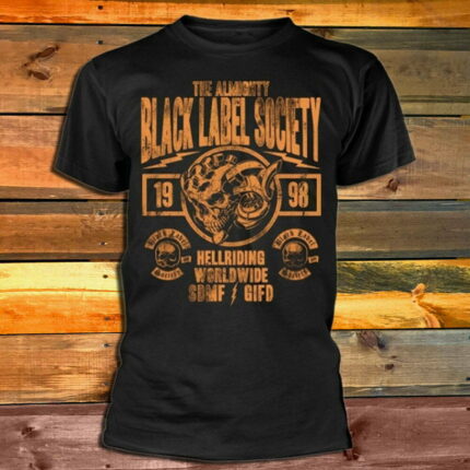 Тениска Black Label Society - Hellriding Worldwide