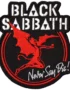 Нашивка Black Sabbath Never Say Die