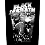 Гръб Black Sabbath - Never Say Die