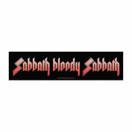 Нашивка Black Sabbath - Sabbath Bloody Sabbath