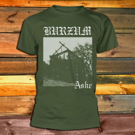 Тениска Burzum - Aske - green