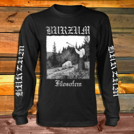 Тениска с дълъг ръкав Burzum - Filosofem - Black
