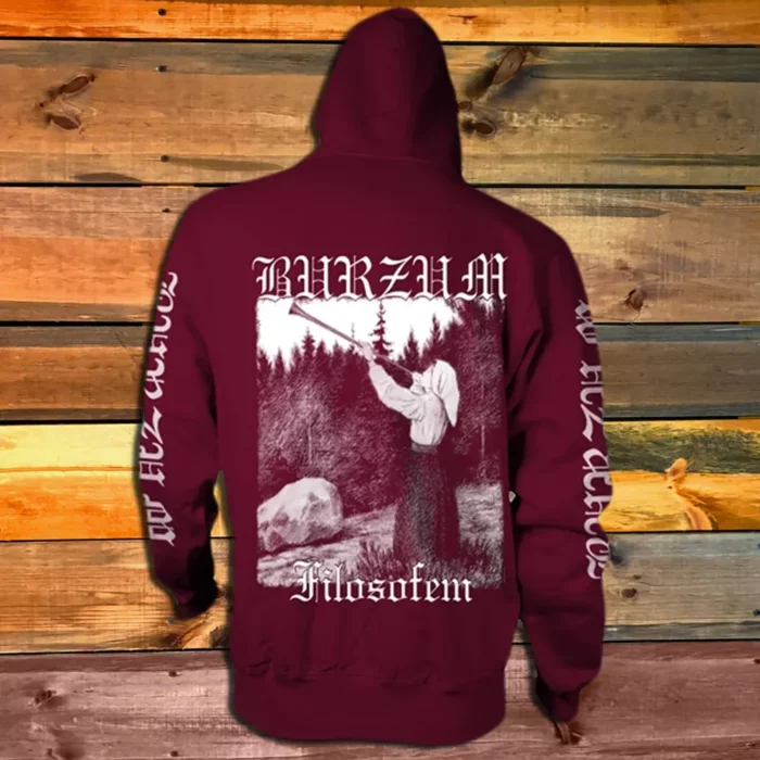 Суитчър Burzum - Filosofem - bordo - Image 2