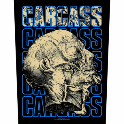 Гръб Carcass - Necro Head