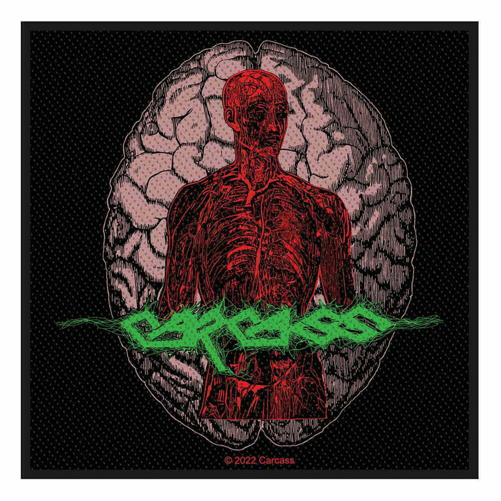 carcass-cabeza-patch-1 Нашивка Carcass - Cabeza - Image 1