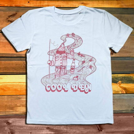 Тениска Cool Den - Fish - white