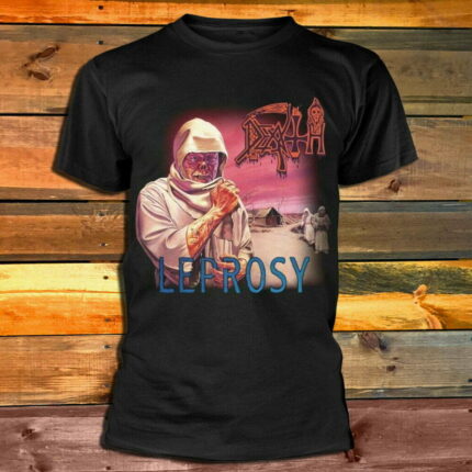 Тениска Death - Leprosy - F&B black