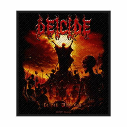 Нашивка Deicide - To Hell With God