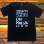 Тениска Der Hunds - Warnings - black