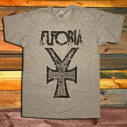 Тениска Eufobia - Logo - Grey