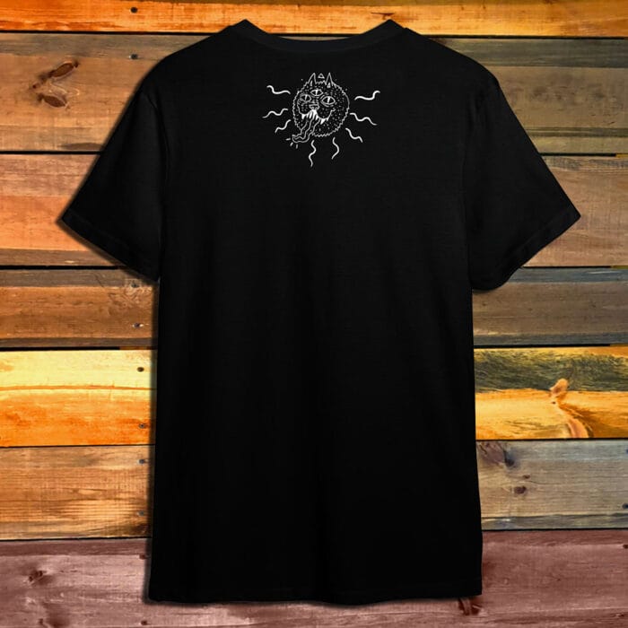 Тениска EVILGOAT - Skull With Cats - Image 2