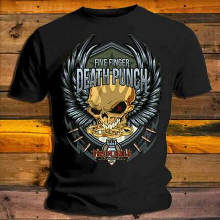 Тениска Five Finger Death Punch - Trouble