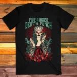 Тениска Five Finger Death Punch - Lady Muerta