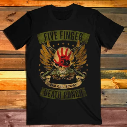 Тениска Five Finger Death Punch - Locked & Loaded