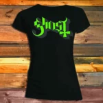 Дамска Тениска Ghost - Green Logo