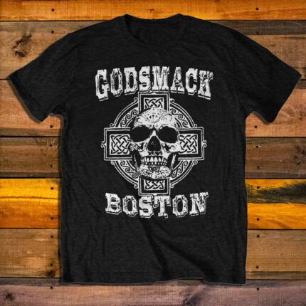 Тениска Godsmack - Boston Skull