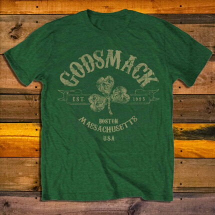 Тениска Godsmack - Celtic - green