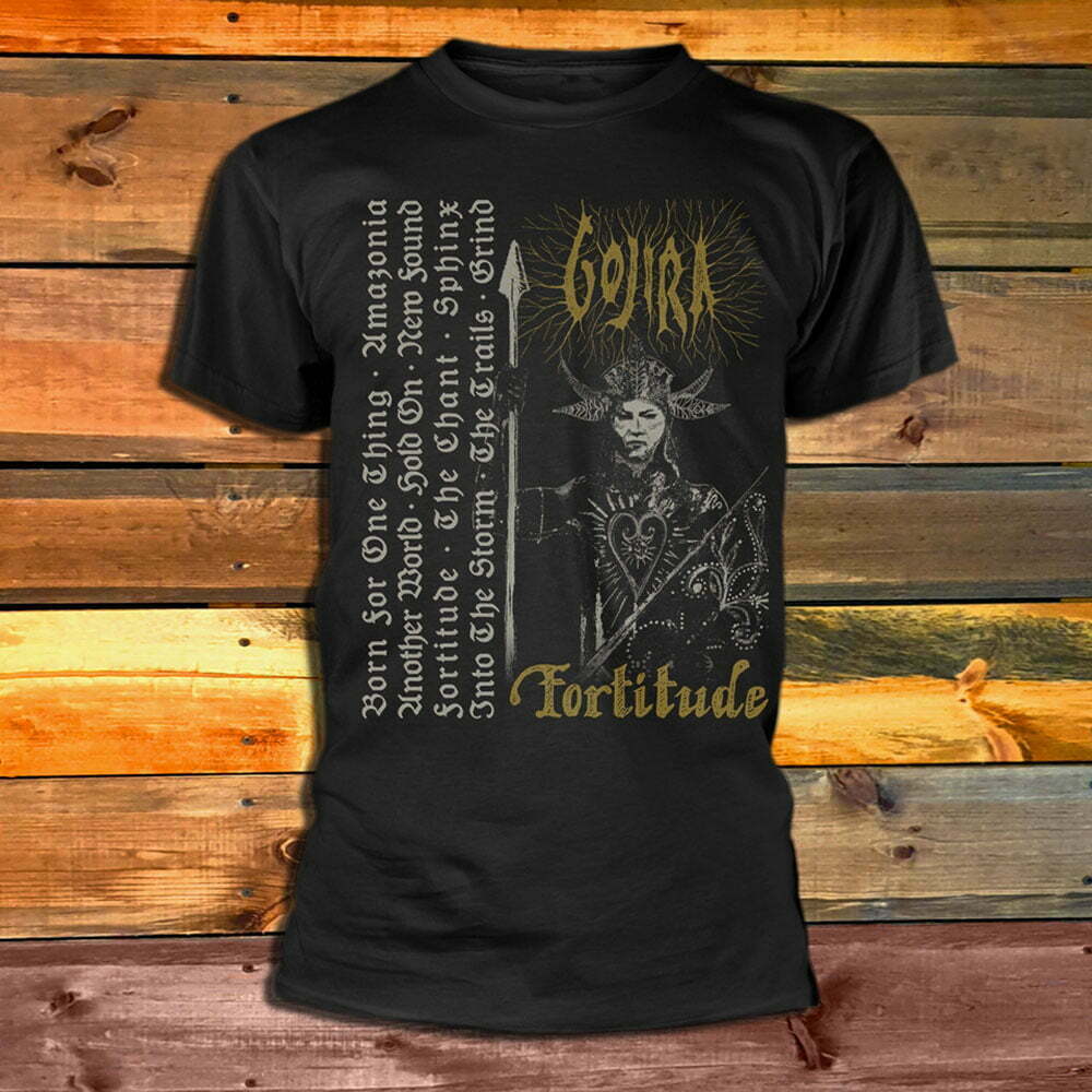 gojira-fortitude-t-shirt-1 Тениска Gojira - Fortitude - Image 1