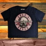 Дамска Къса Тениска Guns N' Roses - Classic Logo