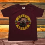 Детска Тениска Guns N' Roses - Classic Logo - bordo