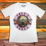 Дамска Тениска Guns N' Roses - Classic Logo - white