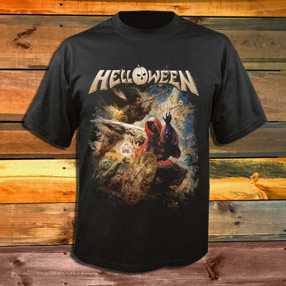 helloween-helloween-cover-t-shirt-1 Тениска Helloween - Helloween cover - Image 1