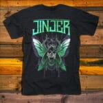 Тениска Jinjer - Butterfly Skull