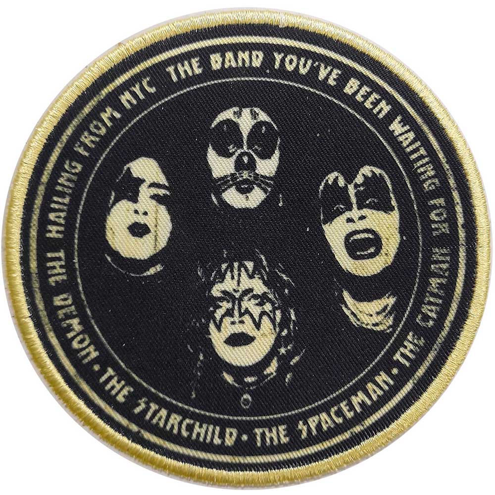 kiss-hailing-from-nyc-patch-1 Нашивка KISS - Hailing from NYC - Image 1