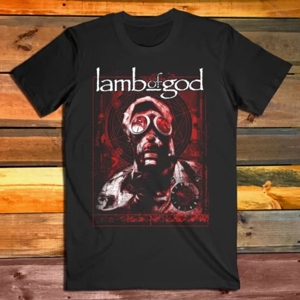 Тениска Lamb Of God - Gas Mask