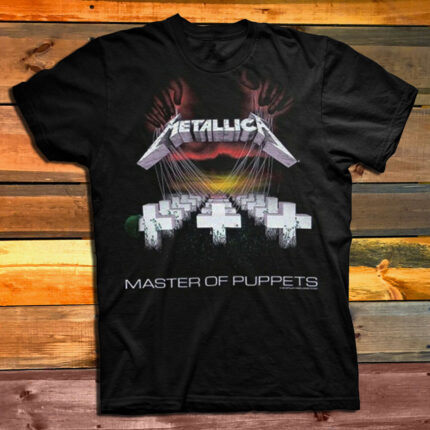 Тениска Metallica - Master Of Puppets Tracklist