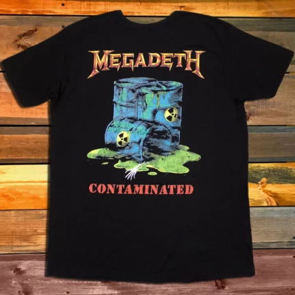 Тениска Megadeth Contaminated гръб