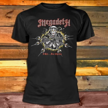 Тениска Megadeth - I Kill... For Thrills
