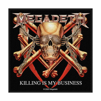Нашивка Megadeth - Killing Is My Business