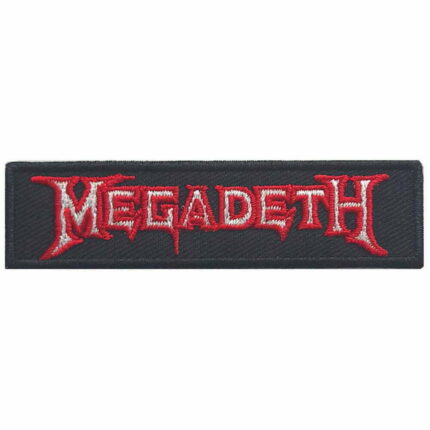 Нашивка Megadeth - Logo Red Outline