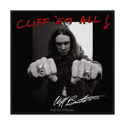 Нашивка Metallica - Cliff 'Em All