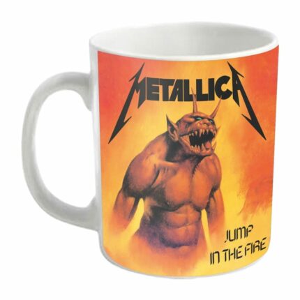 Керамична Чаша Metallica - Jump In The Fire