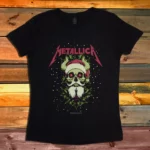 Дамска Тениска Metallica - Santa Horns