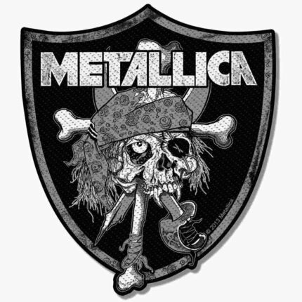 Нашивка Metallica - Raiders Skull