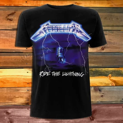 Тениска Metallica - Ride The Lightning Tracks