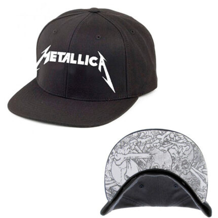 Шапка с плоска козирка Metallica - Logo