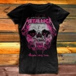 Дамска Тениска Metallica - Wherever I May Roam
