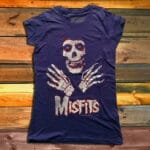 Дамска Тениска Misfits - Skull & Hands